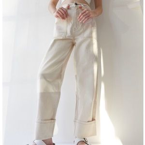 Deep Cuff Carpenter Jean